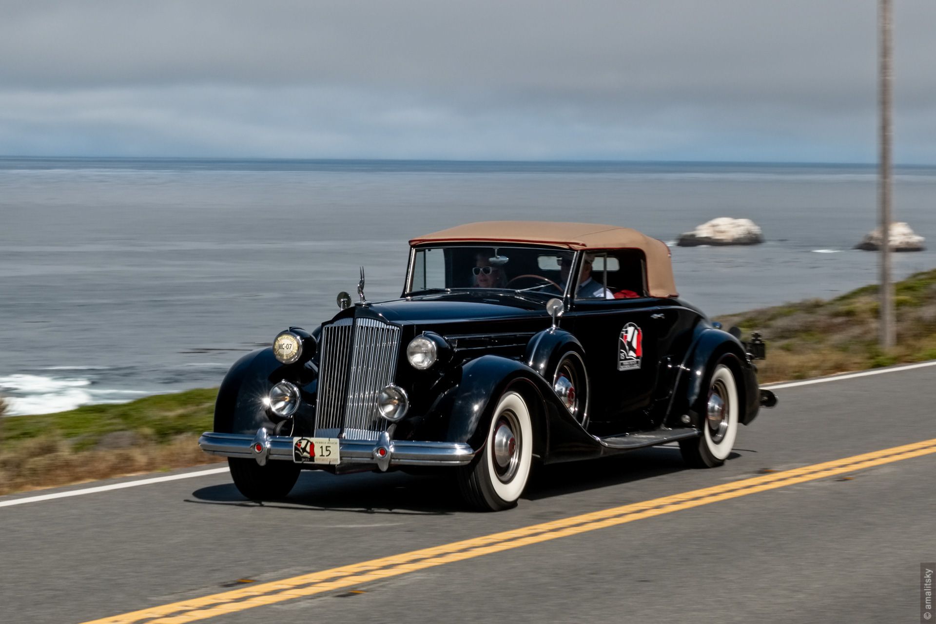 1937 Packard 1507 Twelve Coupe Roadster