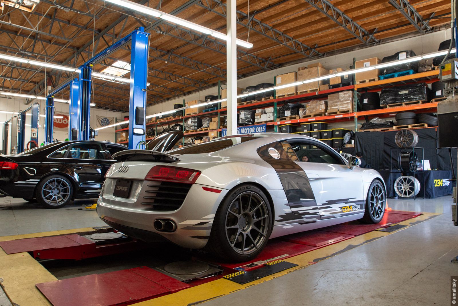 Audi R8 - 034Motorsport development car