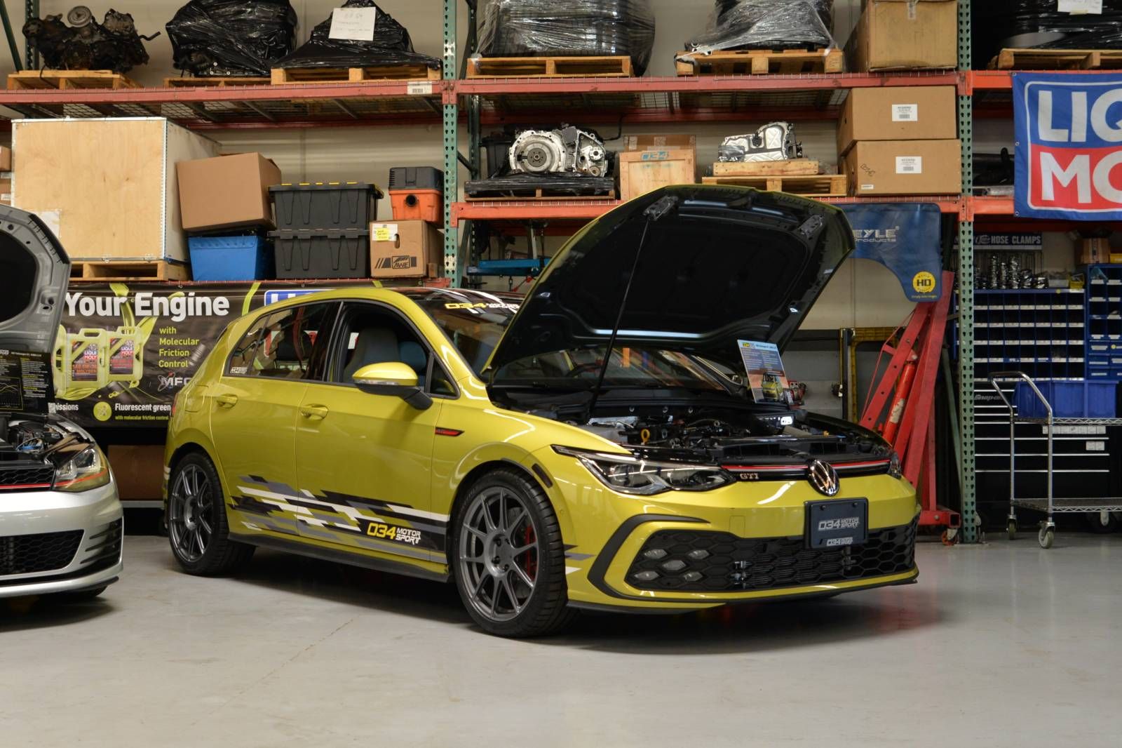 VW GTI MK8 development car