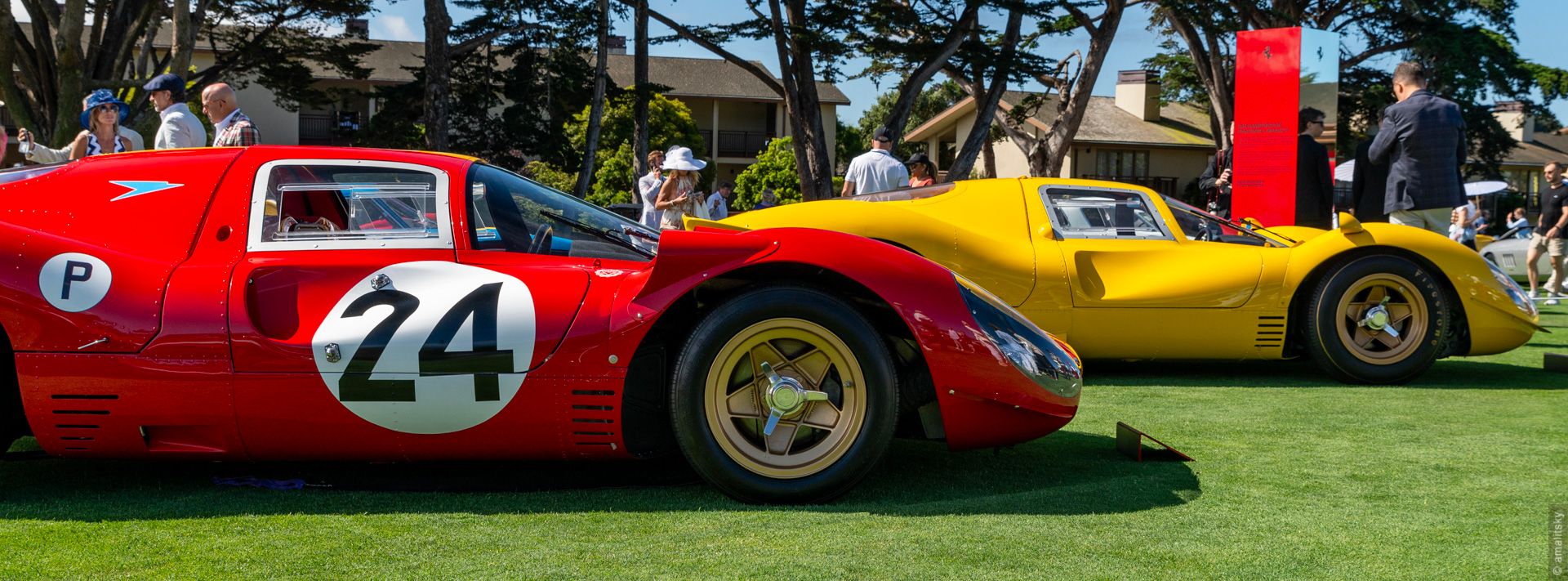 Ferrari 330P4 and 412P