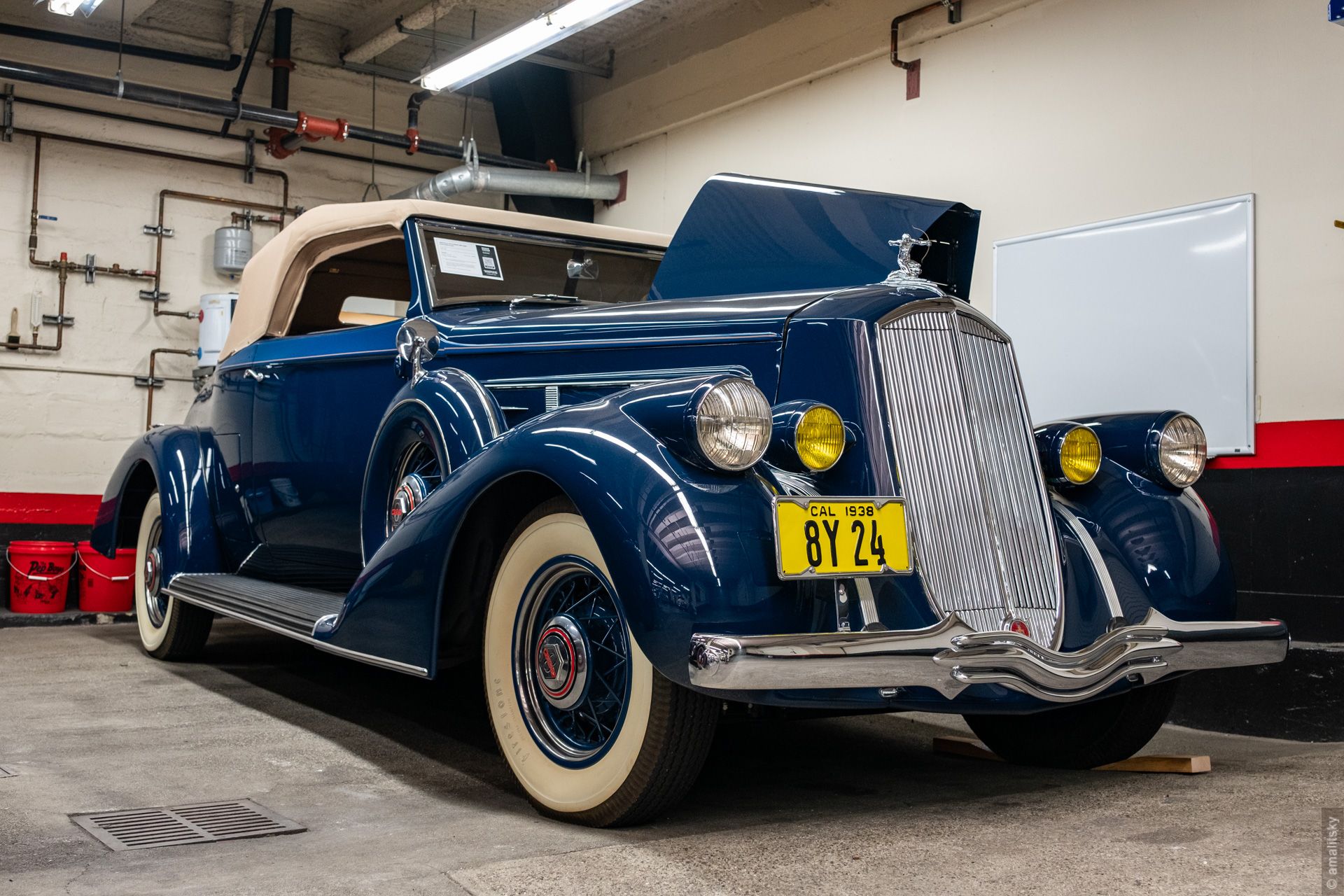 1938 Pierce-Arrow Model 1801 Eight Convertible Coupe